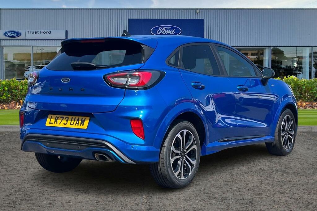 Ford Puma 1.0 Ecoboost Hybrid Mhev St-line Blue #4
