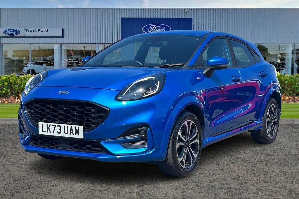 Ford Puma 1.0 Ecoboost Hybrid Mhev St-line Blue #5