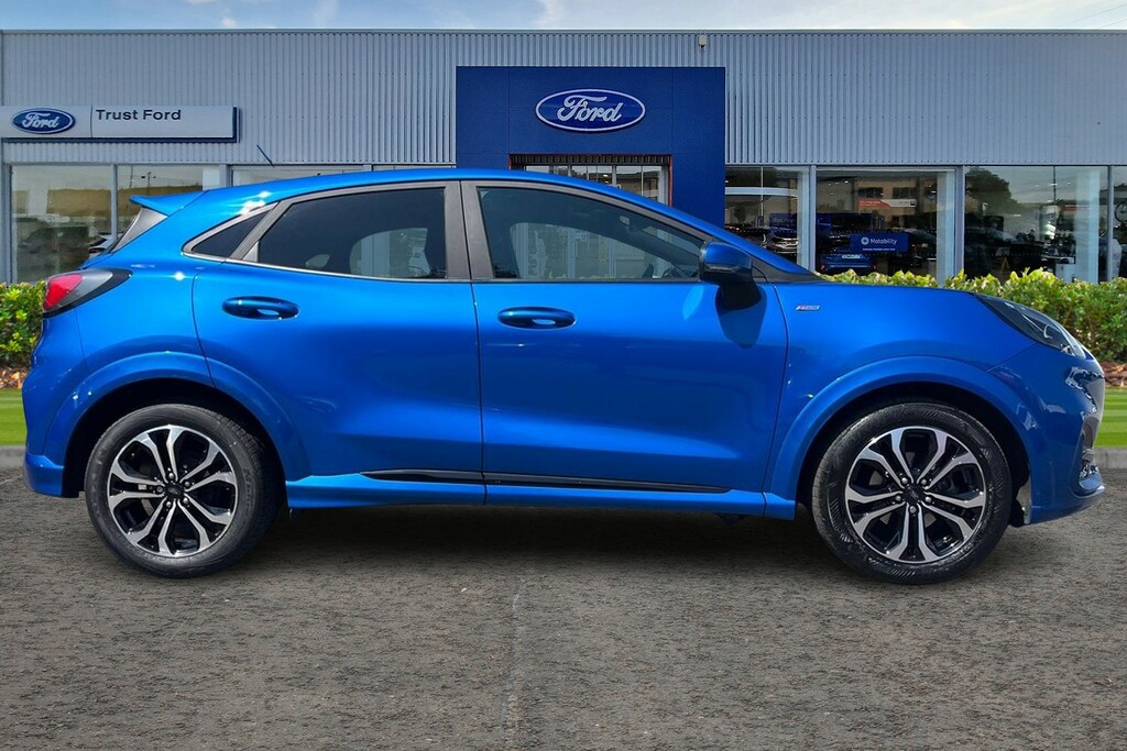 Ford Puma 1.0 Ecoboost Hybrid Mhev St-line Blue #3