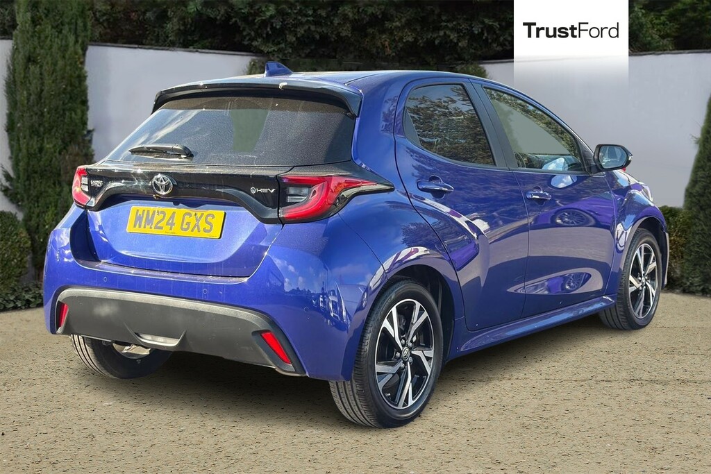 Toyota Yaris 1.5 Vvt-h Design Hatchback Hybrid E-cvt WM24GXS Blue #4