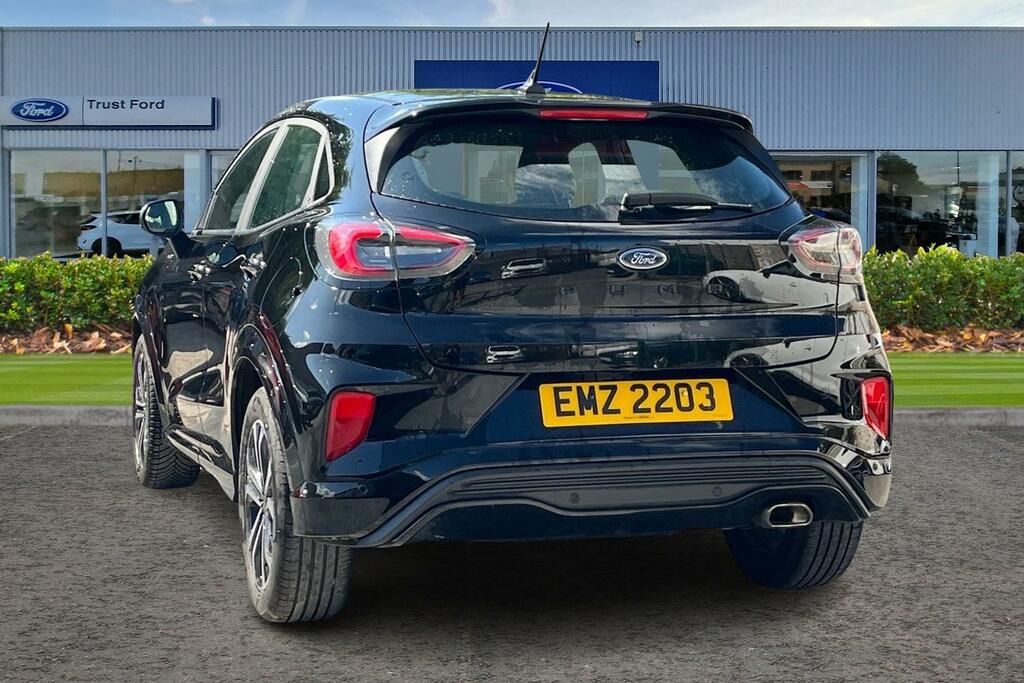 Ford Puma 1.0 Ecoboost Hybrid Mhev St-line 5Dr- Parking Sens EMZ2203 Black #2