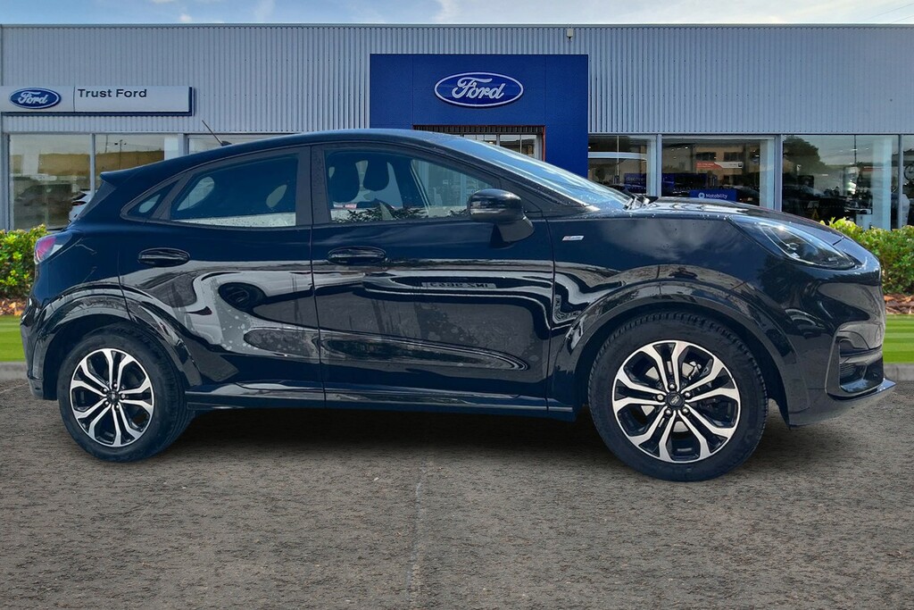 Ford Puma 1.0 Ecoboost Hybrid Mhev St-line 5Dr- Parking Sens EMZ2203 Black #3