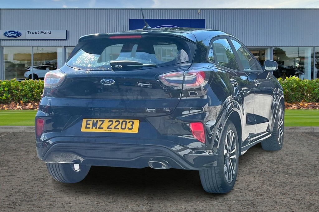 Ford Puma 1.0 Ecoboost Hybrid Mhev St-line 5Dr- Parking Sens EMZ2203 Black #4