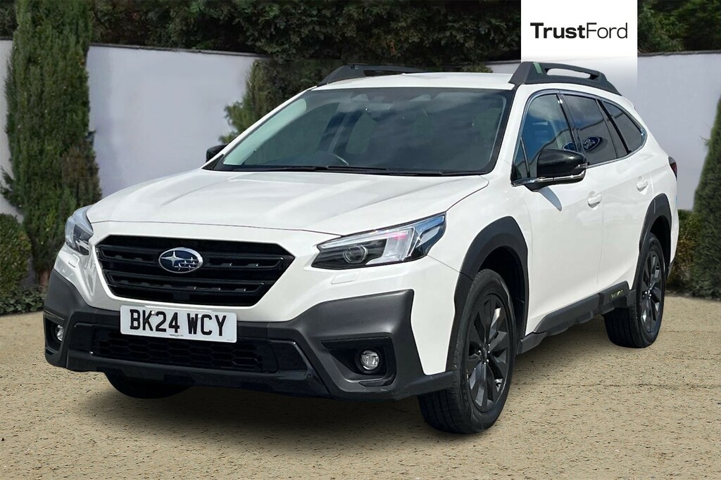 Subaru Outback Field White #5