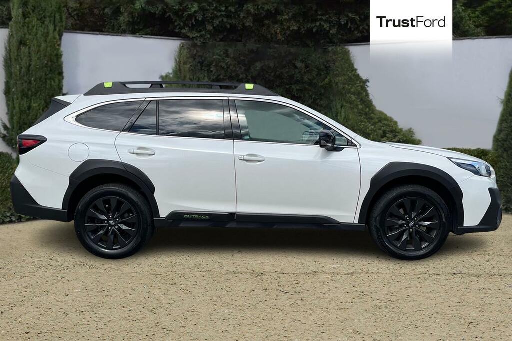 Subaru Outback Field White #3
