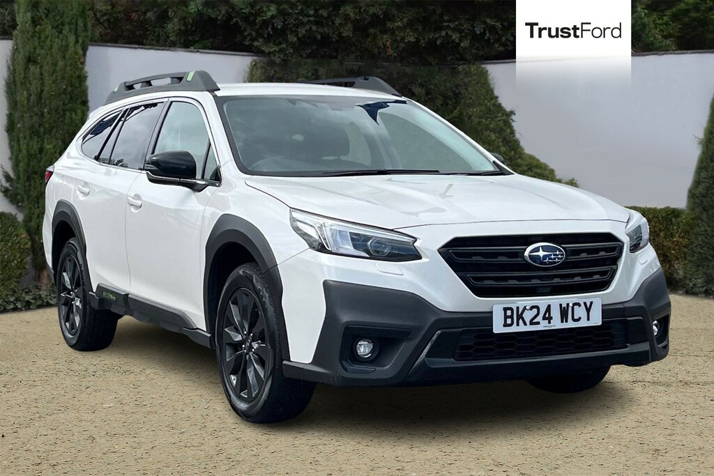 Subaru Outback Field White