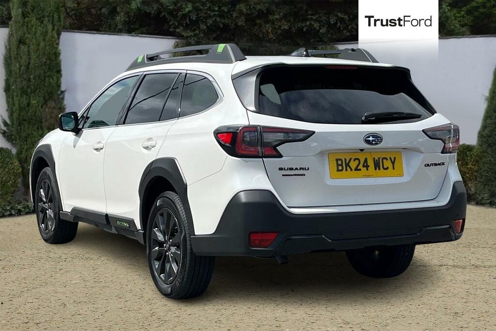 Subaru Outback Field White #2