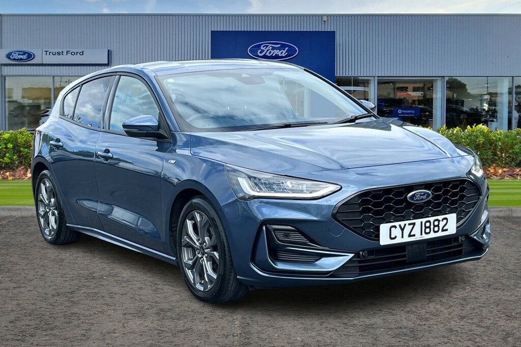 Ford Focus 1.0T Ecoboost St-line Hatchback - Carplay Park Blue