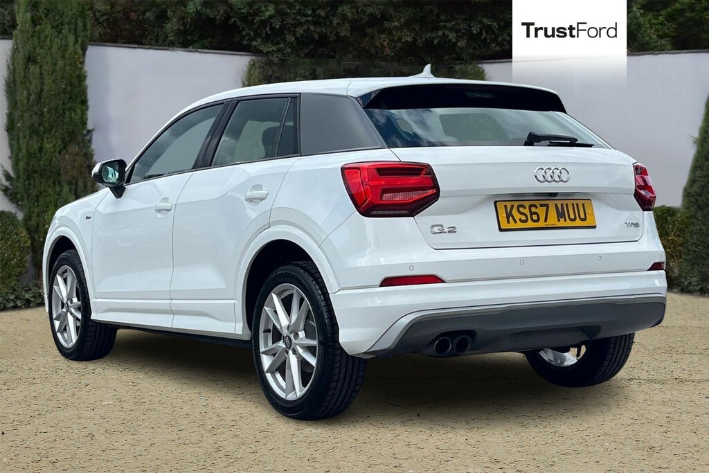 Audi Q2 S Line White #2