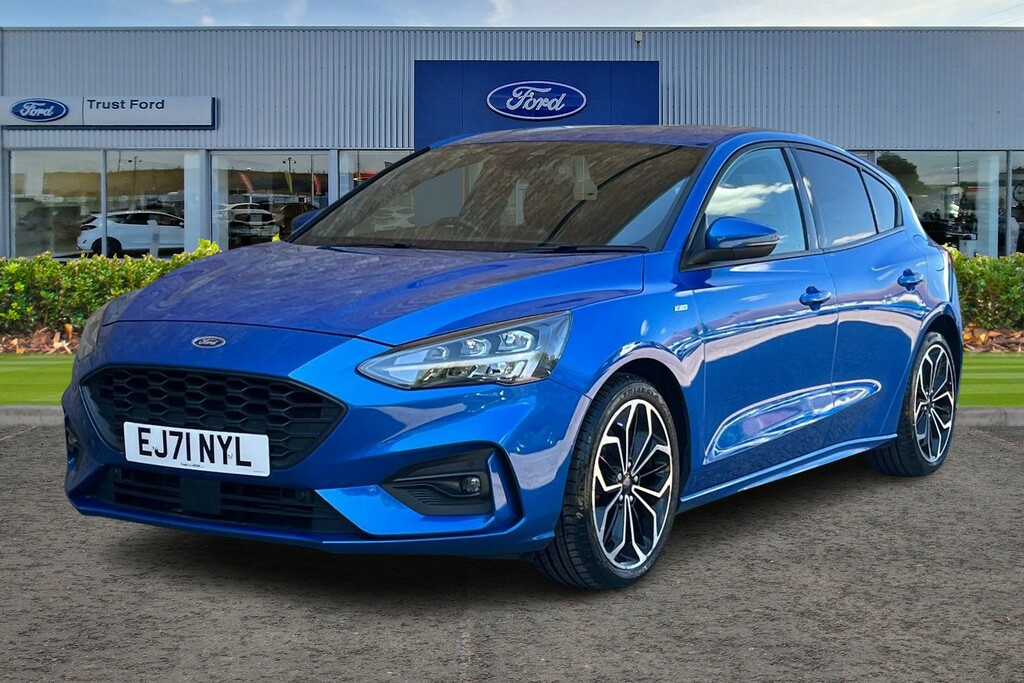 Ford Focus St-line X Edition Blue #5
