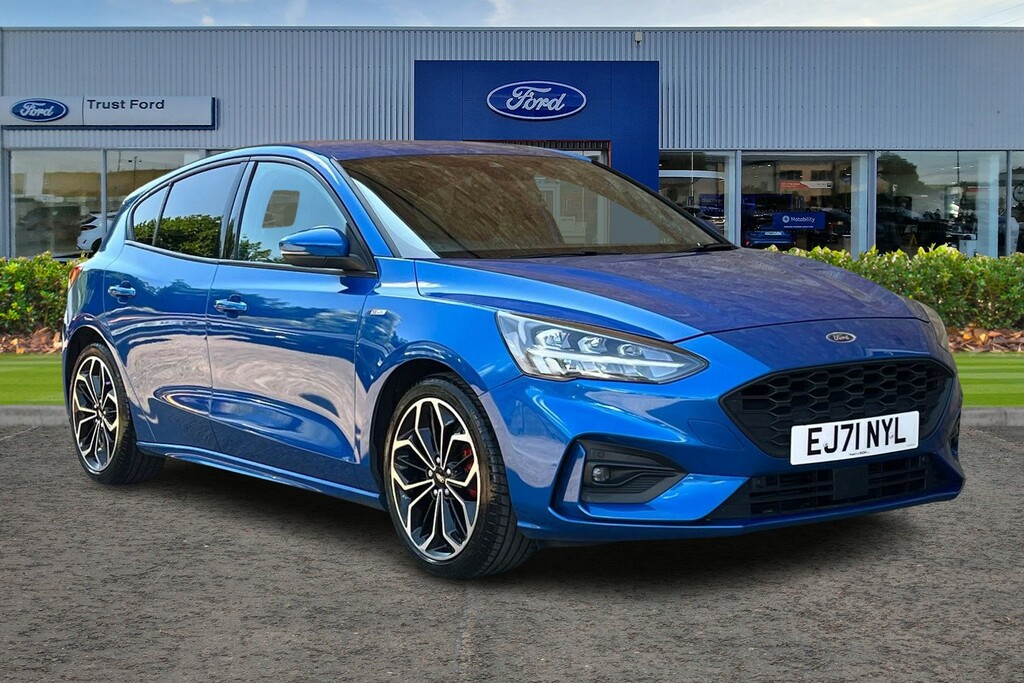 Ford Focus St-line X Edition Blue