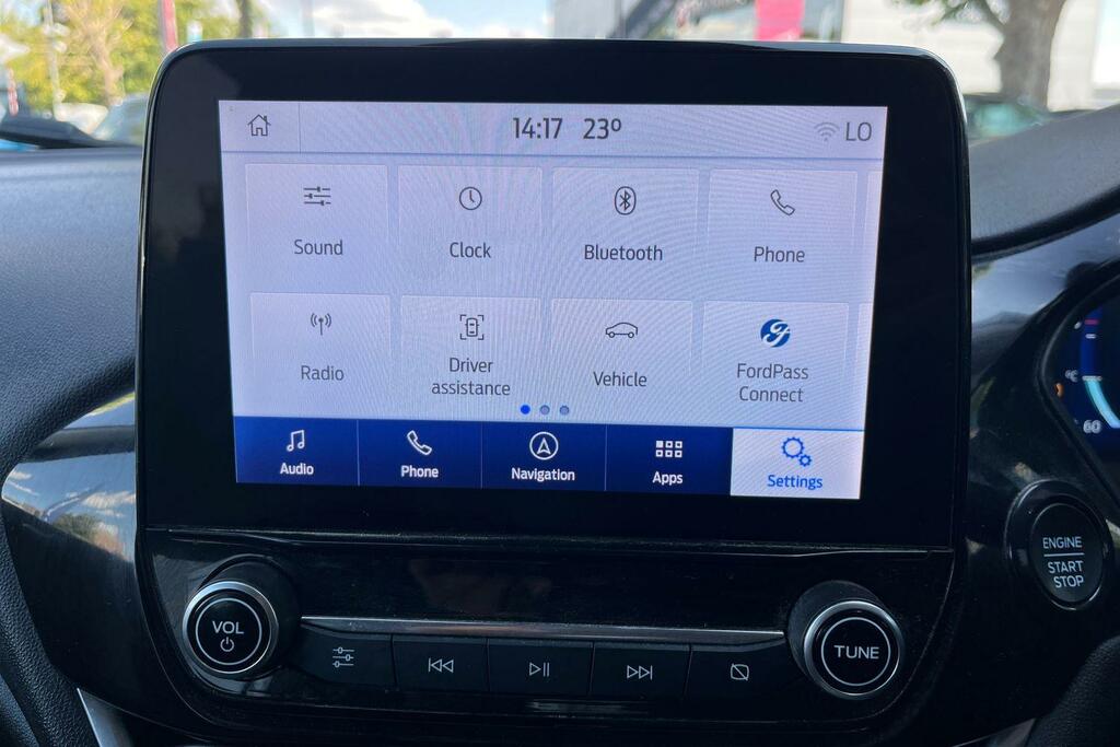 Ford Fiesta 1.0 Ecoboost Active - Rear Sensors, Sat Nav, B White #26