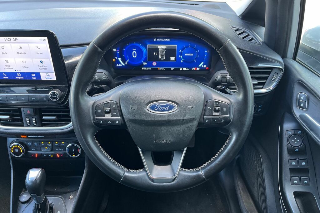 Ford Fiesta 1.0 Ecoboost Active - Rear Sensors, Sat Nav, B White #12