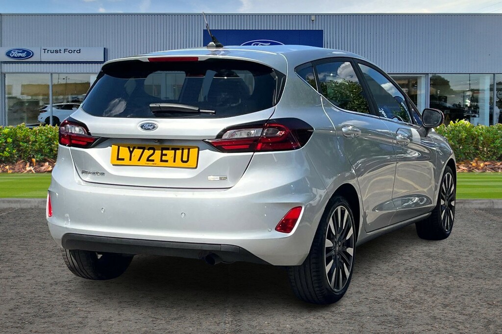 Ford Fiesta 1.0 Ecoboost Active - Rear Sensors, Sat Nav, B White #4