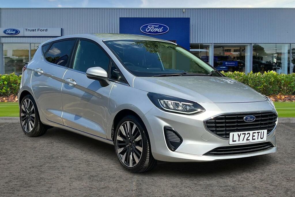 Ford Fiesta 1.0 Ecoboost Active - Rear Sensors, Sat Nav, B White #1