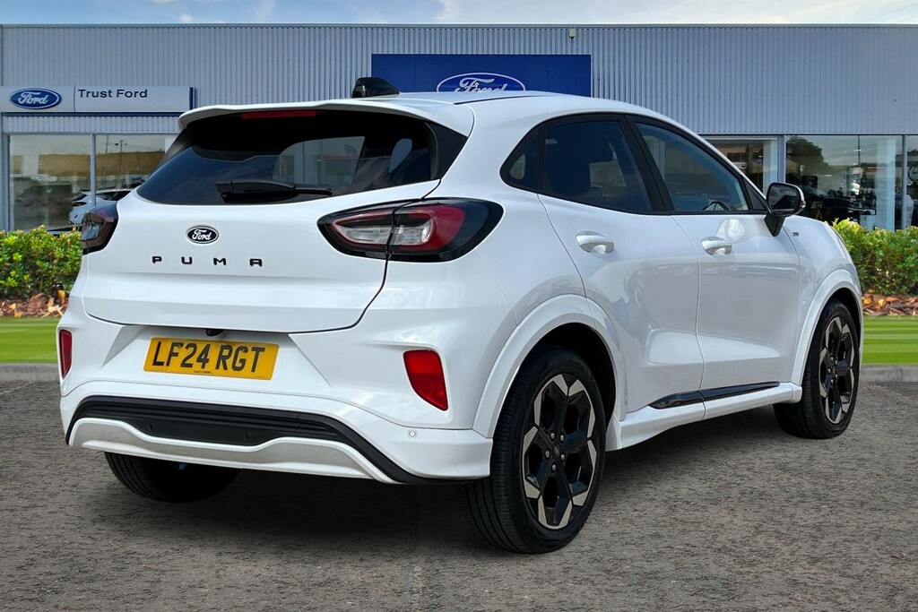 Ford Puma 1.0T Ecoboost Mhev St-line X Suv Hybrid LF24RGT White #4