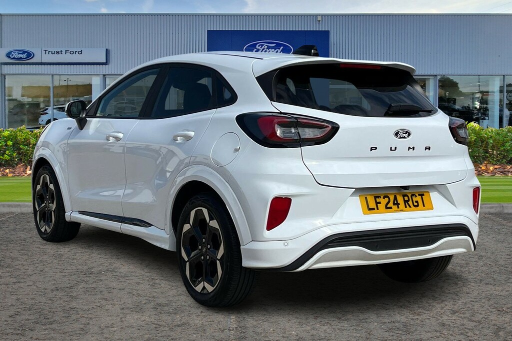Ford Puma 1.0T Ecoboost Mhev St-line X Suv Hybrid LF24RGT White #2