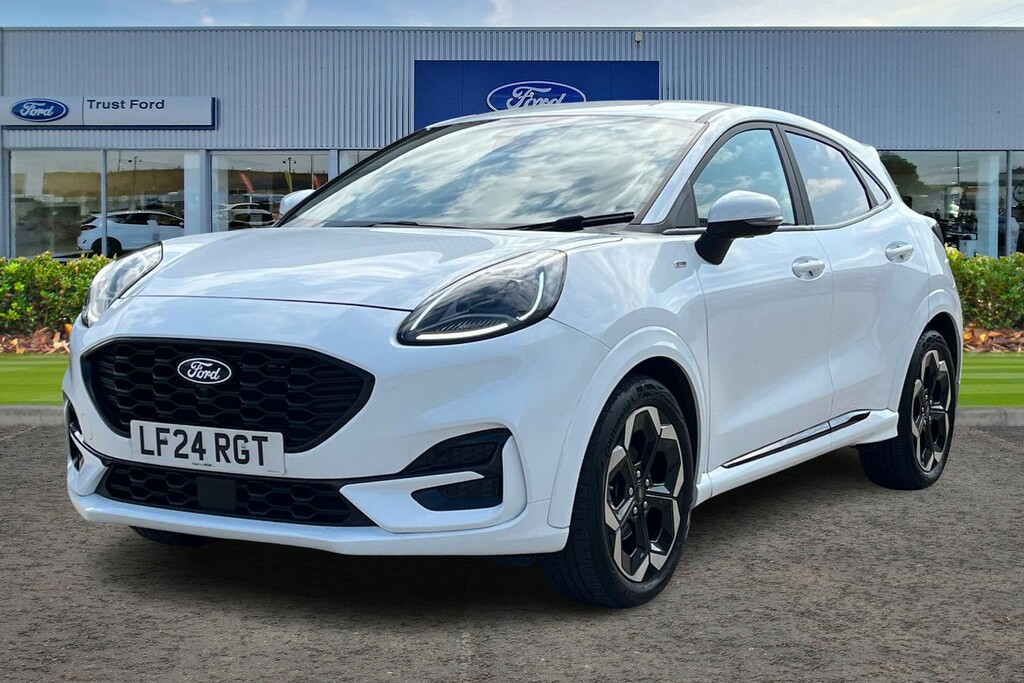 Ford Puma 1.0T Ecoboost Mhev St-line X Suv Hybrid LF24RGT White #5