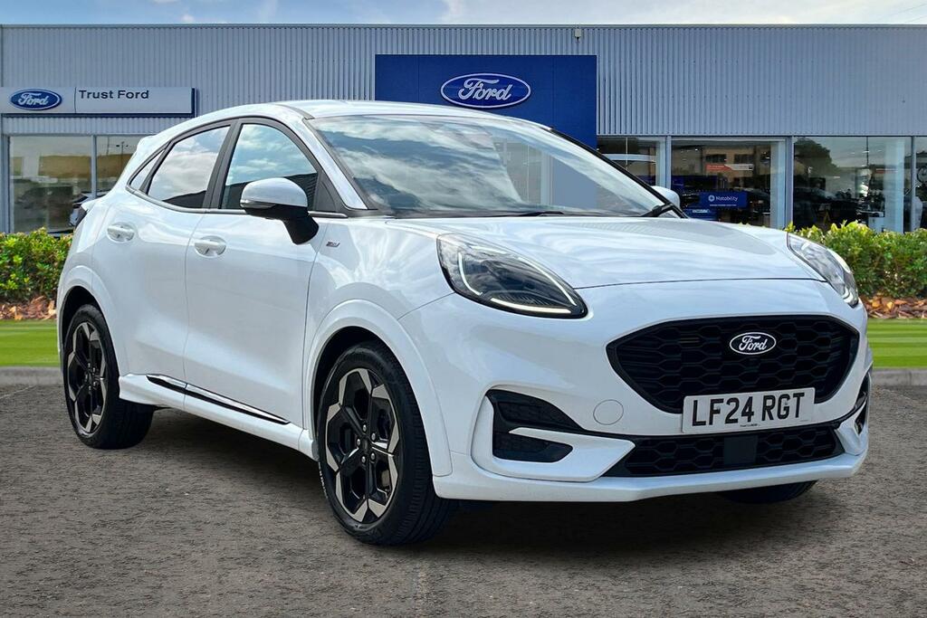 Ford Puma 1.0T Ecoboost Mhev St-line X Suv Hybrid White
