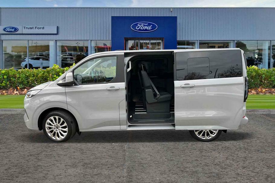 Ford Tourneo Custom 320 Titanium L1 Swb 8 Seat Minibus Fwd 2.0 Ecoblue Grey #5