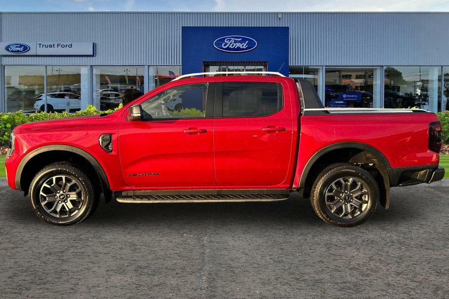 Ford Ranger Wildtrak 2.0 Ecoblue 205Ps 4X4 Double Cab Pic YR73HYB Red #4