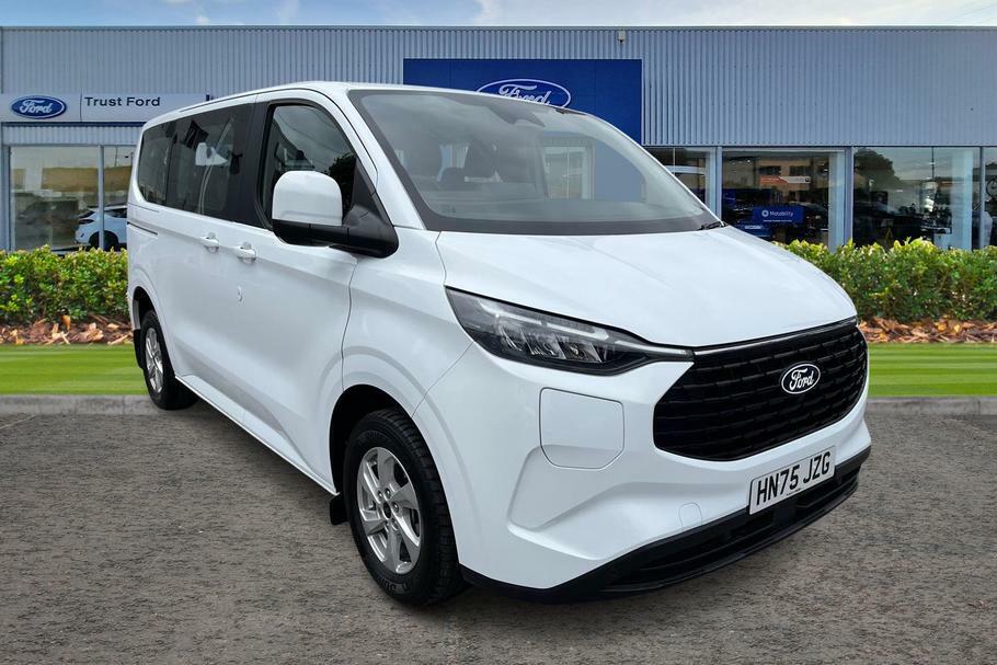 Ford Tourneo Custom 340 Zetec L1 Swb Fwd 2.5 Phev 232Ps Low Roof White