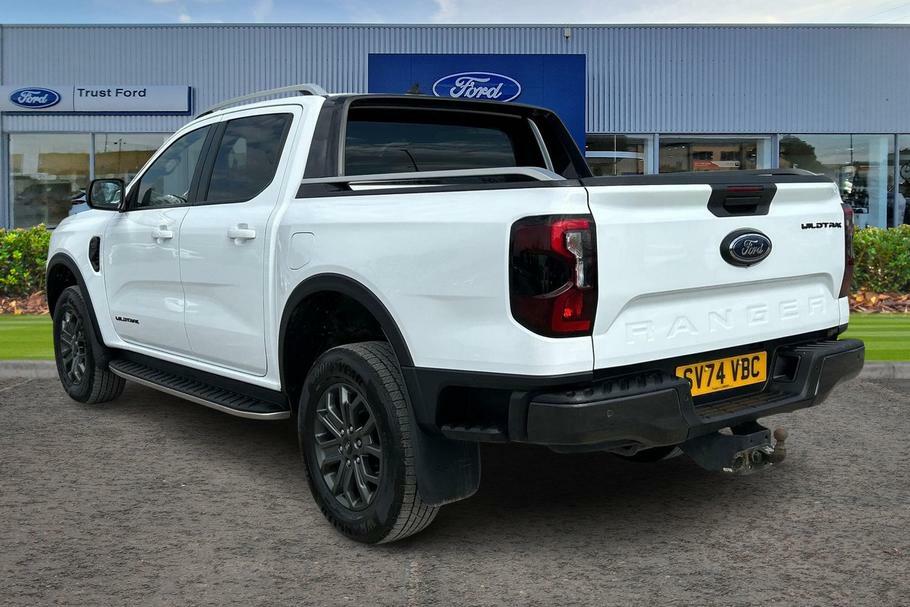 Ford Ranger Wildtrak 2.0 Ecoblue 205Ps 4X4 Double Cab Pic SV74VBC White #2