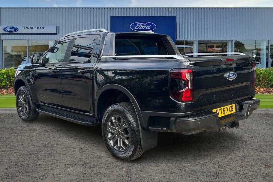 Ford Ranger Wildtrak 2.0 Ecoblue 205Ps 4X4 Double Cab Pic WV75XXB Black #2