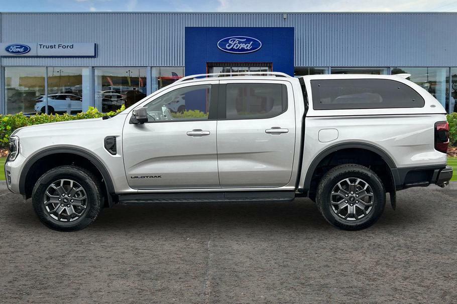 Ford Ranger Wildtrak 2.0 Ecoblue 205Ps 4X4 Double Cab Pic MJ75UYB Silver #5