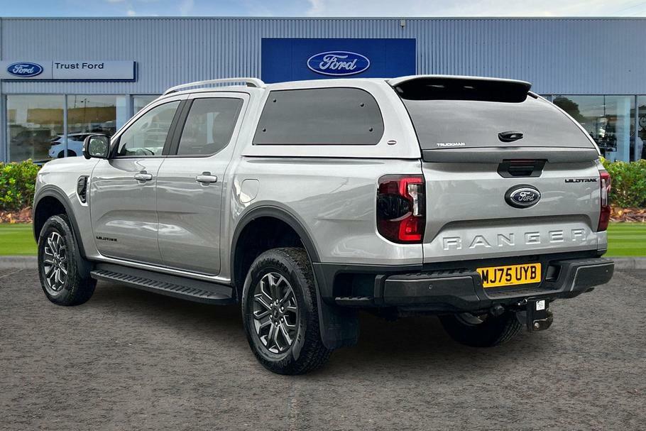 Ford Ranger Wildtrak 2.0 Ecoblue 205Ps 4X4 Double Cab Pic MJ75UYB Silver #2
