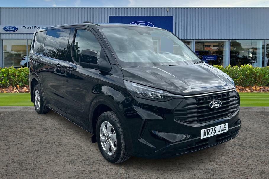 Ford Transit Custom 320 L1 Fwd 2.0 Ecoblue 136Ps H1 Double Cab Van Lim Black