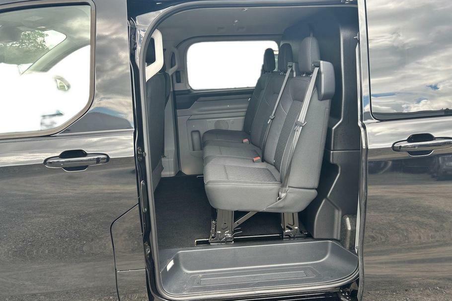 Ford Transit Custom 320 Limited L1 Swb Double Cab In Van Fwd 2.0 Ecobl WR75JJE Black #5