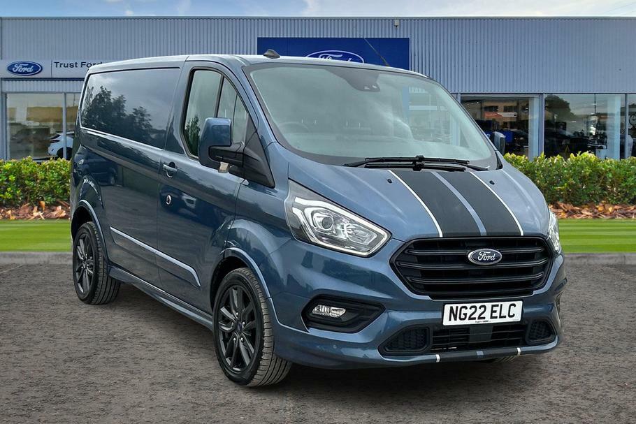 Ford Transit Custom 290 Sport L1 Swb Fwd 2.0 Ecoblue 170Ps Low Roof Blue