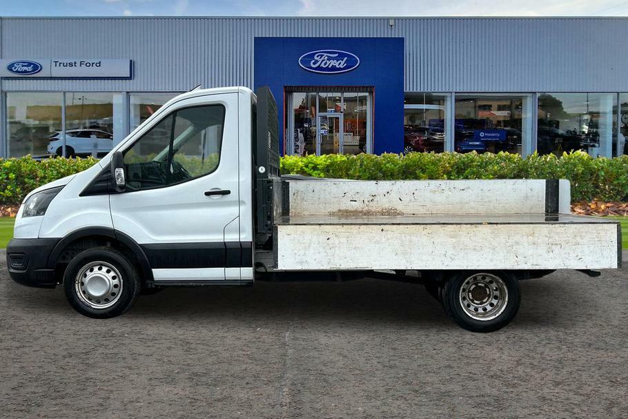 Ford Transit Custom 350 Leader L2 Mwb Single Cab Tipper Rwd 2.0 Ecoblu FL20NPK White #5