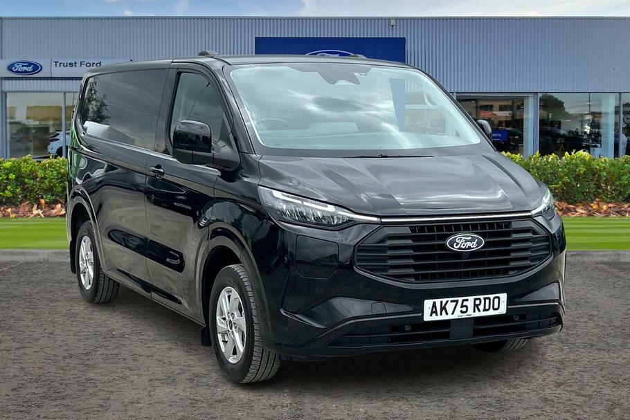 Ford Transit Custom 320 Limited L1 Swb Fwd 2.5 Phev 232Ps Black
