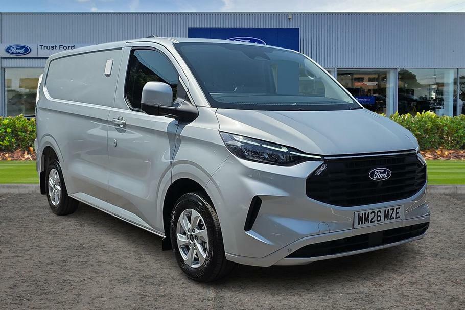 Ford Transit Custom 320 Limited L1 Swb Fridge Unit Fwd 2.0 Ecoblu Silver