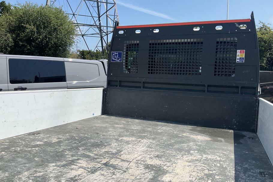 Ford Transit Custom 2.0 350 Ecoblue Leader Chassis Double Cab Dies WR75YKH White #4