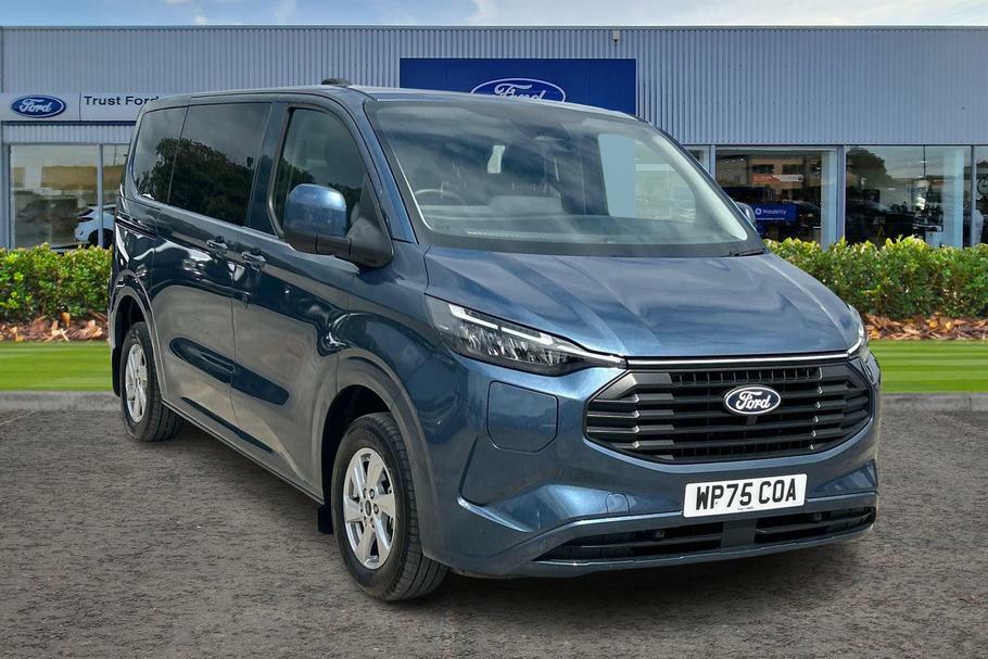 Ford Transit Custom 340 L1 Fwd 2.5 Phev 232Ps H1 Kombi Limited Blue