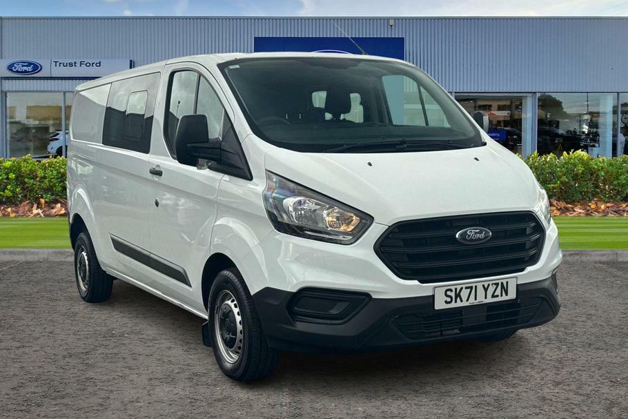 Ford Transit Custom 300 Leader L2 Fwd 2.0 Ecoblue 105Ps Low Roof D Cab White