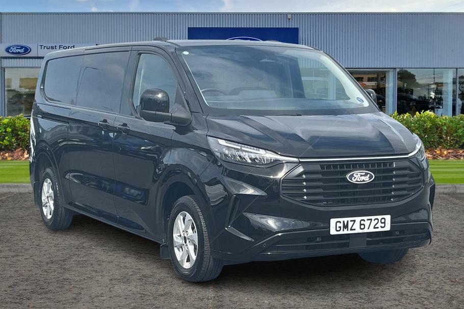 Ford Transit Custom 300 Limited L2 Lwb Fwd 2.0 Ecoblue 136Ps Low Black