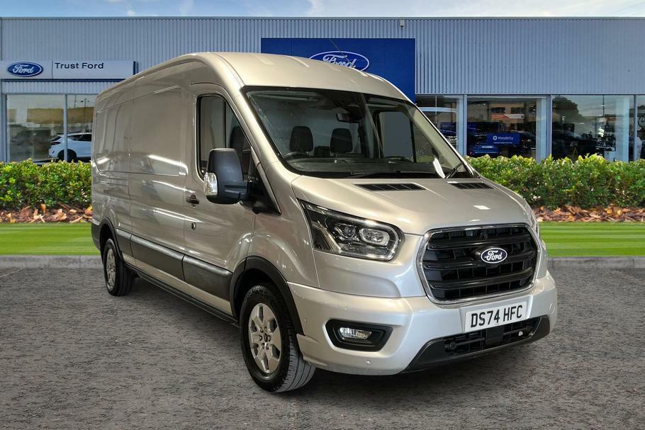 Ford Transit Custom 350 Limited L3 H2 Lwb Medium Roof Fwd 2.0 Ecoblue Silver