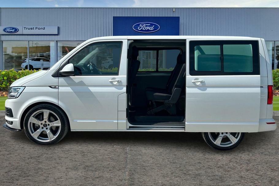 Volkswagen Transporter T32 Highline Swb Kombi 2.0 Bitdi Bluemotion T White #5