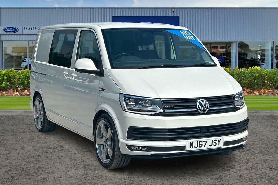 Volkswagen Transporter T32 Highline Swb Kombi 2.0 Bitdi Bluemotion T White