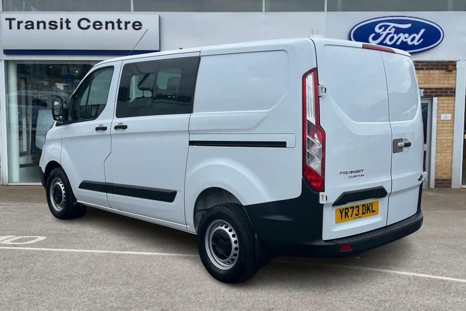 Ford Transit Custom 300 Leader L1 Swb Double Cab 2.0 Ecoblue 105Ps Low YR73DKL White #2