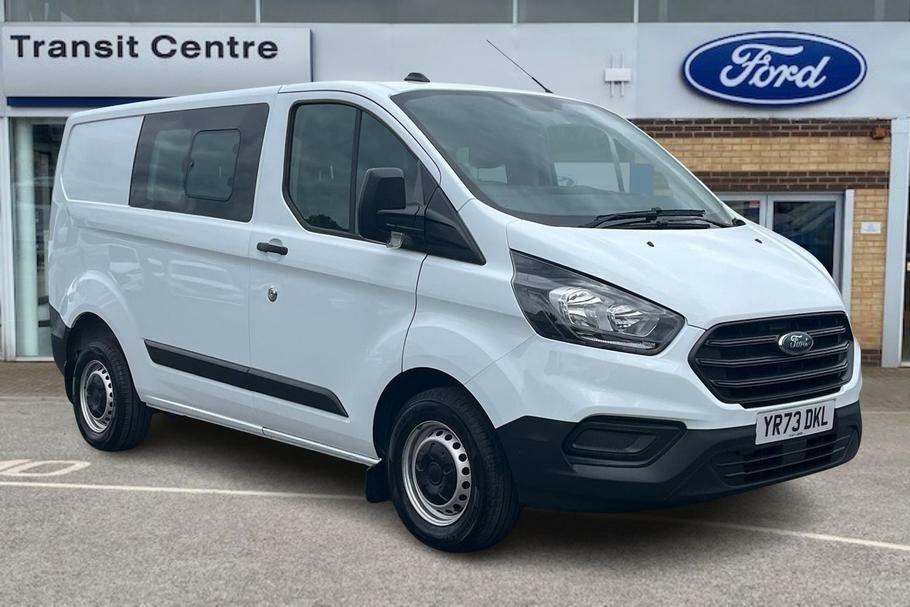 Ford Transit Custom 300 Leader L1 Swb Double Cab 2.0 Ecoblue 105Ps Low White