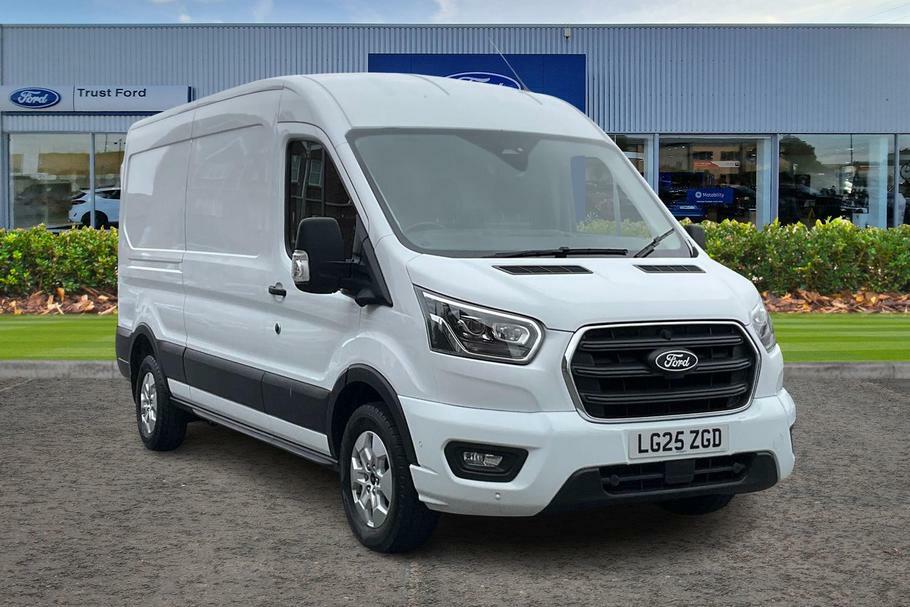Ford Transit Custom 350 Limited L3 H2 Lwb Medium Roof Fwd 2.0 Ecoblue White
