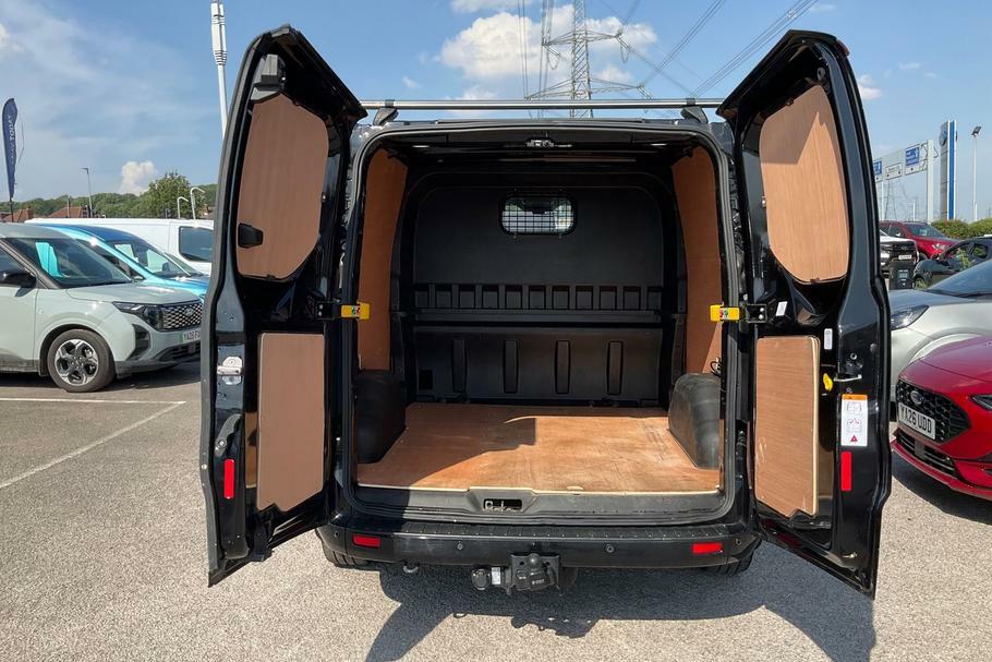 Ford Transit Custom 320 Limited L2 Lwb Double Cab In Van Fwd 2.0 Ecobl WP73YGK Black #5