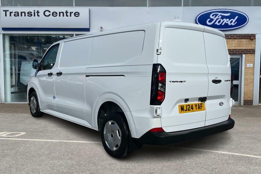 Ford Transit Custom 300 Trend L2 Lwb Fwd 2.0 Ecoblue 110Ps MJ24YAF White #2