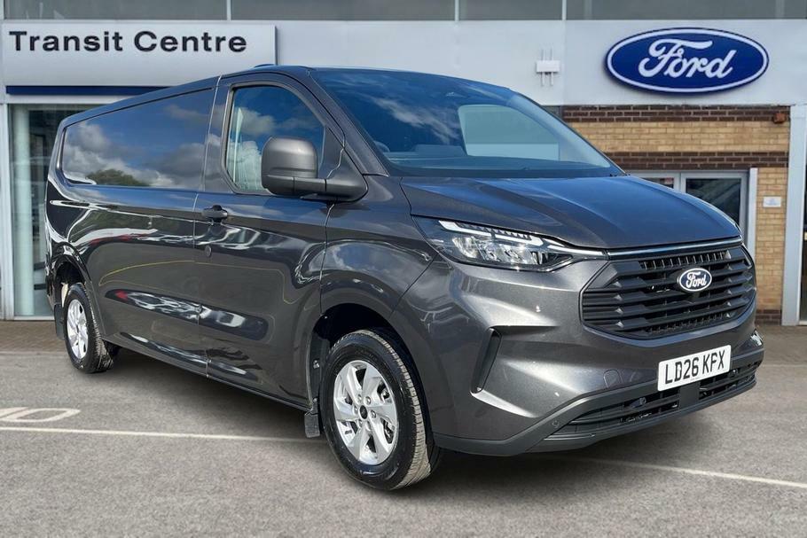 Ford Transit Custom 300 Trend L2 Lwb 2.0 Ecoblue 136Ps Low Roof Grey