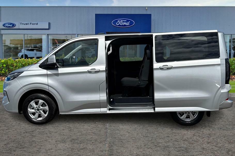 Ford Transit Custom 320 Limited L1 Swb Double Cab In Van Fwd 2.0 Ecobl YS75LTJ Silver #5